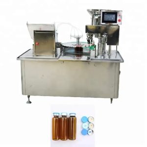 PLC Control Automatisk vandflaskepåfyldningsmaskine til produktionslinje
