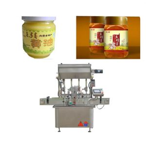 PLC Control Sauce Paste Flaskepåfyldningsmaskine