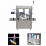 PLC-kontrolsystem parfumepåfyldningsmaskine med rustfri stålstempelpumpe