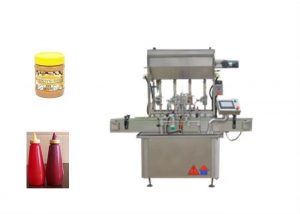 Semi - Liquid Sauce Paste Flaskepåfyldningsmaskine