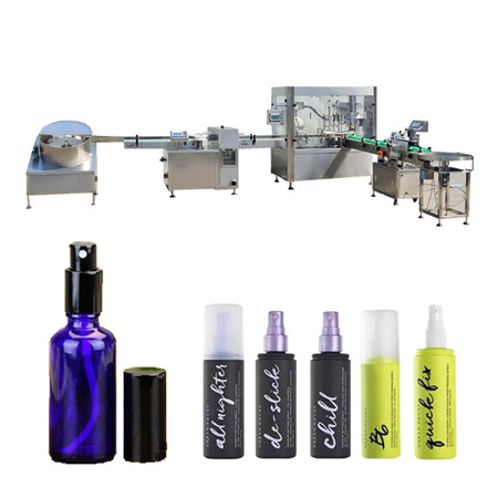 Lille automatisk parfume kosmetisk æterisk olie glasflaske påfyldningsmaskine