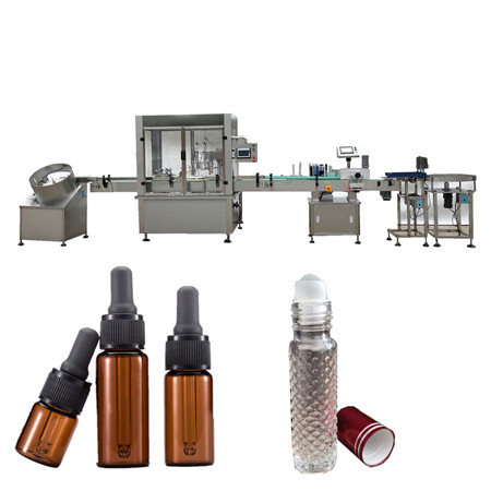 Automatisk pakningspåfyldningsmaskine, flaskepåfyldningslamning og mærkningsmaskine