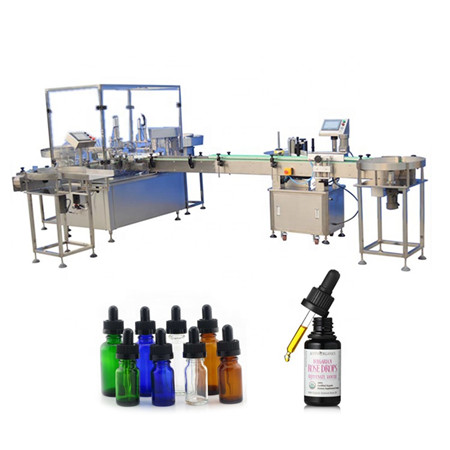 JB-YG4 juice flydende produktionslinje 250 ml 500 ml drikkevare plastflaske fyldning og afdækning maskine