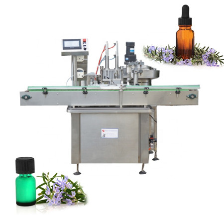 Producent Automatisk flydende vinflaskevask Påfyldning Capping Machine Monoblock 3-in-1