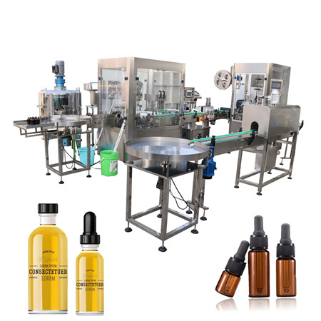 Bedst sælgende saftflaske påfyldning YB-K12 30 ml flydende påfyldningsmaskine