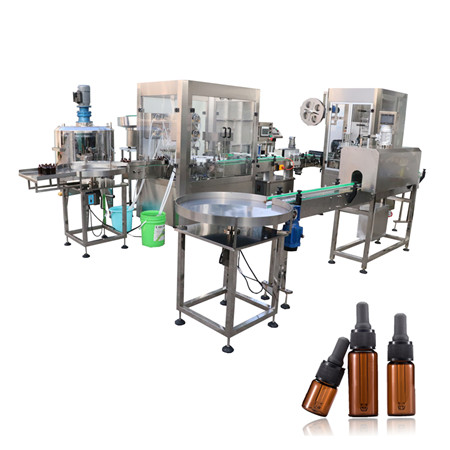 10 ml 15 ml 30 ml 50 ml æteriske olier flaske fylde afdækningsmaskine fabrikanter til hætteglas tappemaskiner