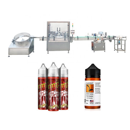 Automatisk monoblock lille kulsyreholdig drikkevaremaskine / produktionsanlæg