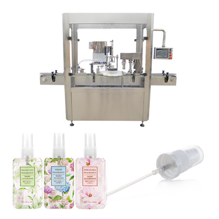Fuldautomatisk parfymefylde med glasparfume 10 ml 15 ml 20 ml 30 ml sprayflaskepåfyldningsmaskine