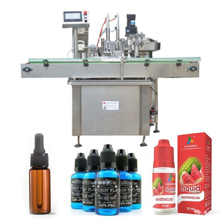 Oral flydende kosmetikpåfyldningsmaskiner med blandings- og opvarmningstætningsmaskine