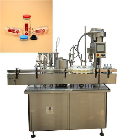 2020 Hot Sell Lille hætteglas Vaskemaskine Capping Machine Beer Bottling Machine
