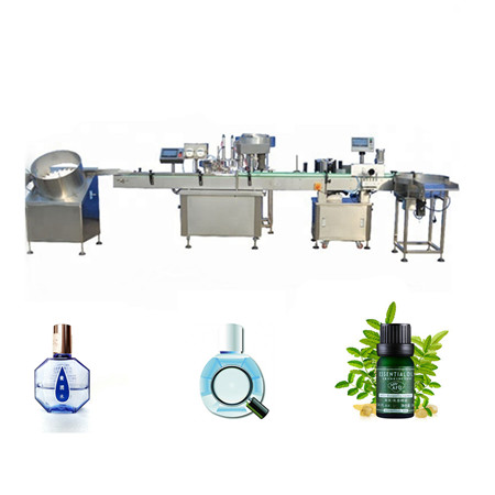 Automatisk glasflaske, lille ølpåfyldningsmaskine / ølskylning