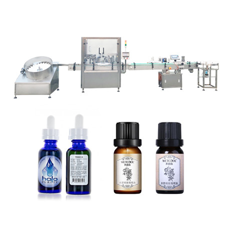 Flaskepåfyldningsmaskine med enkelt mundstykke til lille industri Halvautomatisk kosmetisk stempelvæskefylder