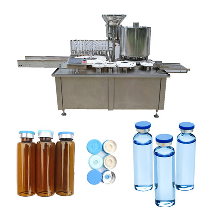 Automatisk olivenolie Bottling line Fyldeudstyr Automatisk flaske roterende spiselig olie påfyldningsmaskine