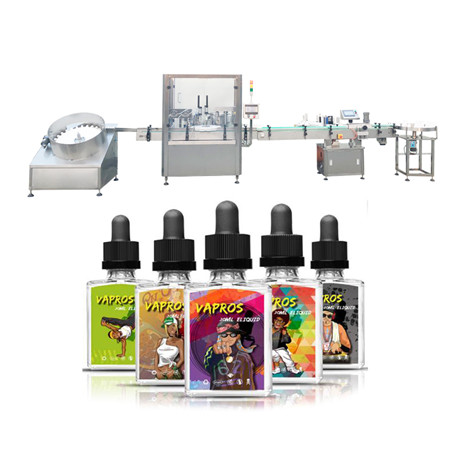 E-juice // Æterisk olie Lille hætteglas Plastic / glasflaskepåfyldningsmaskine, påfyldningsmaskine